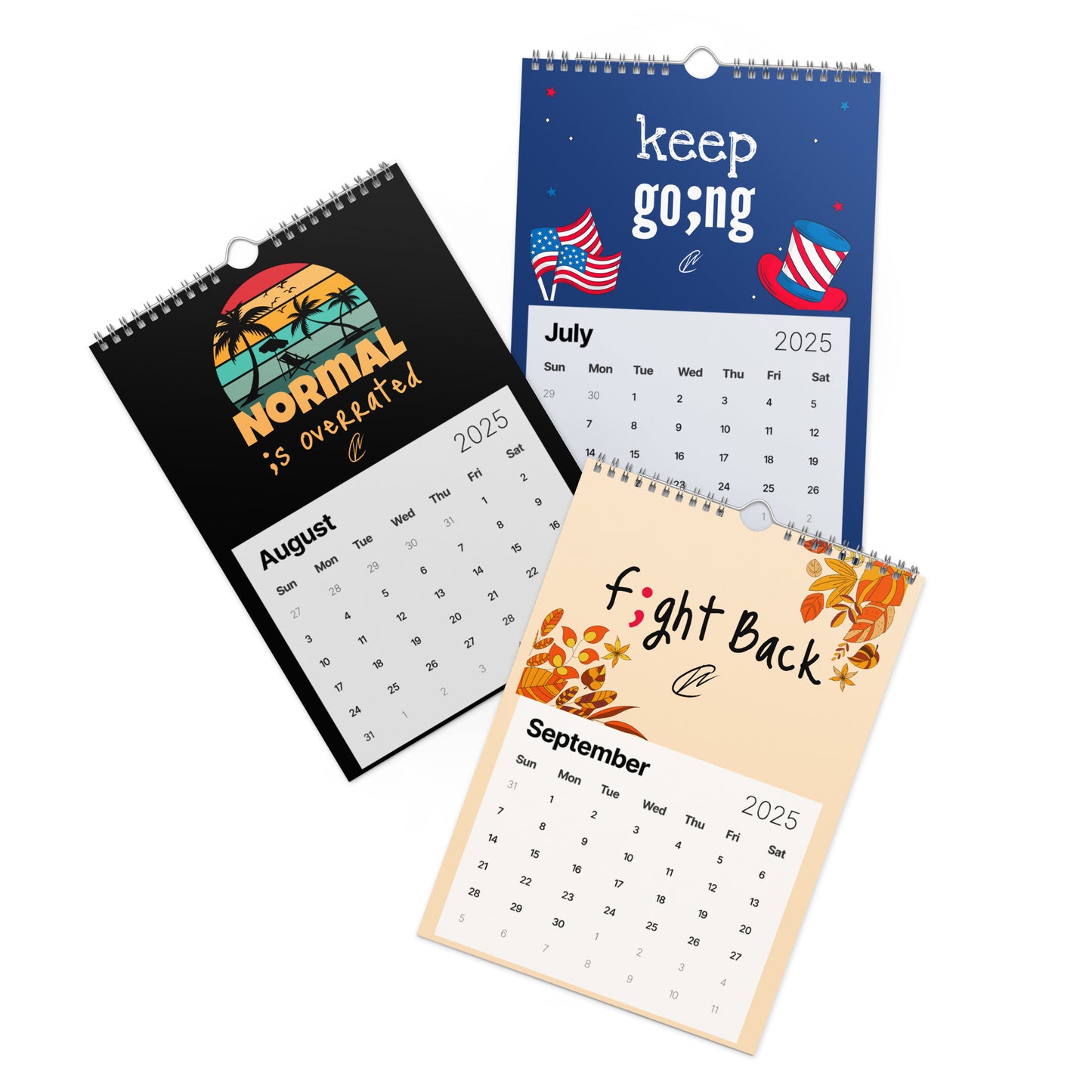 2025 Wall Calendar - Small Version