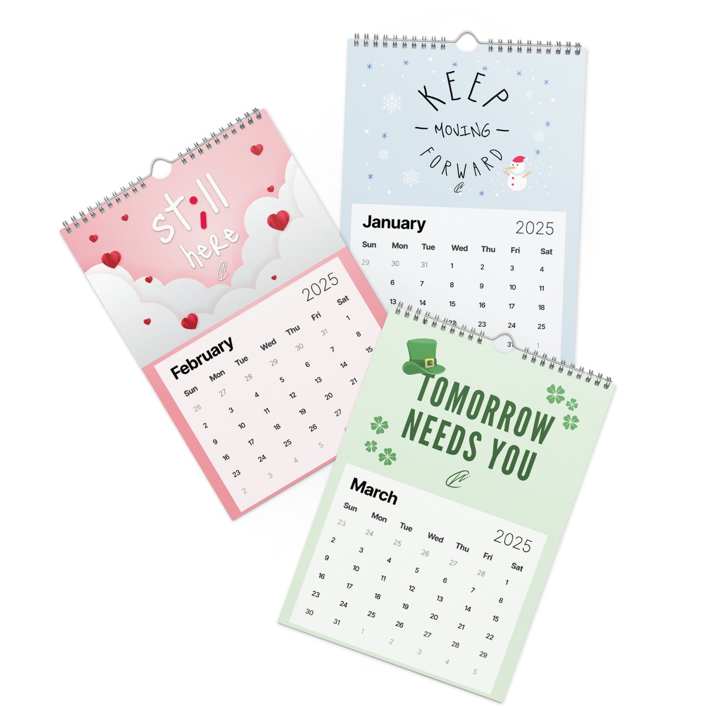 2025 Wall Calendar - Small Version