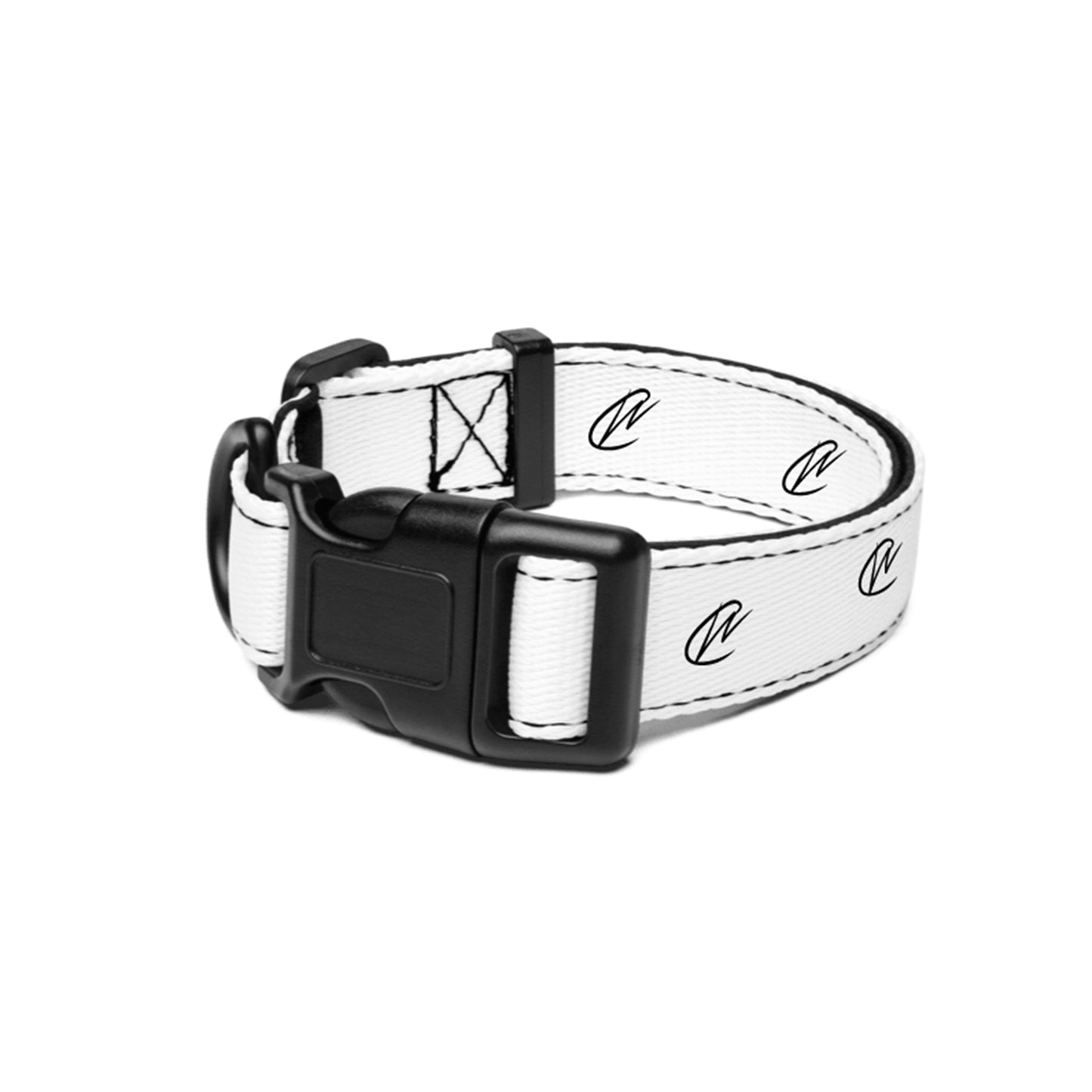 CW - White Pet Collar
