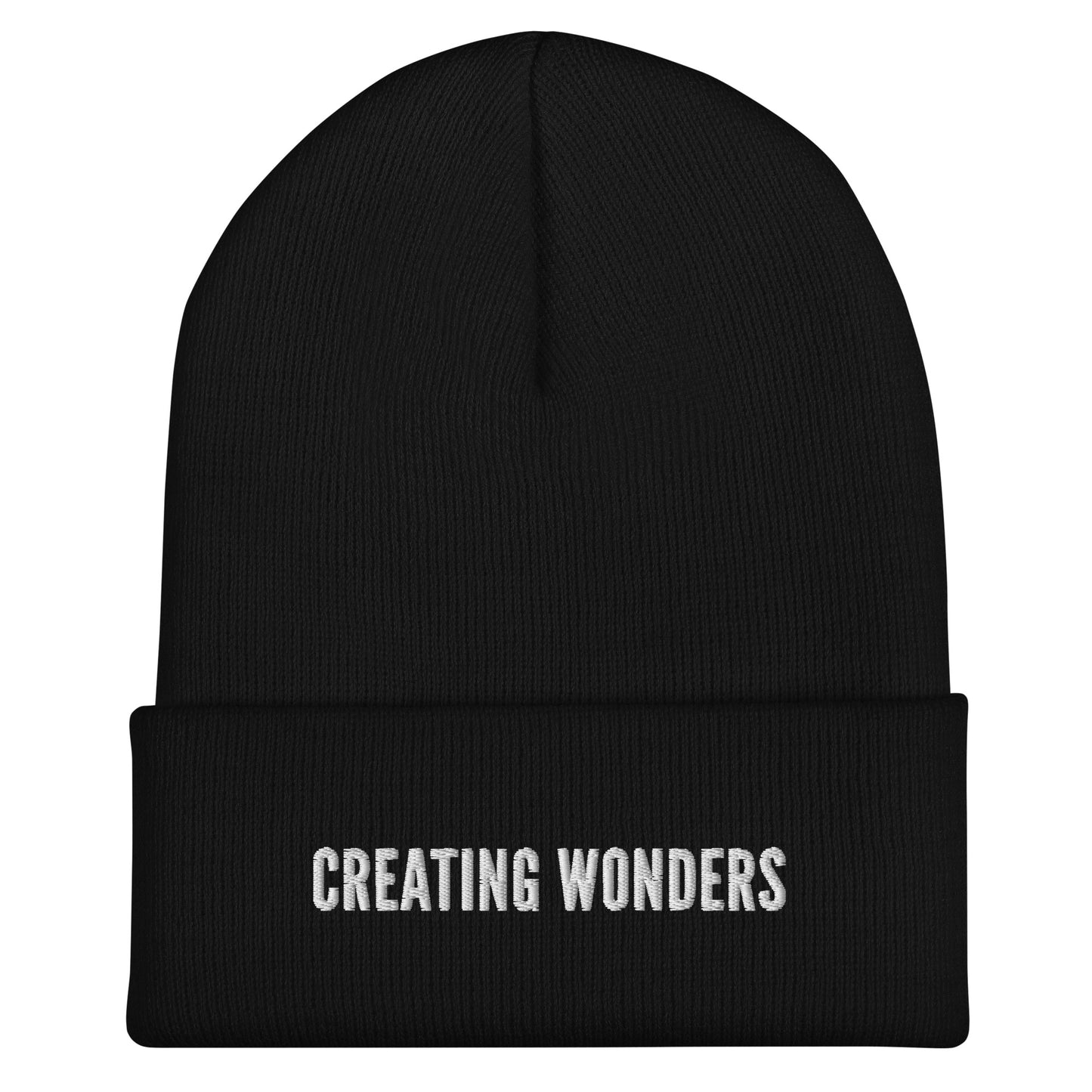 Creating Wonders - Black Beanie