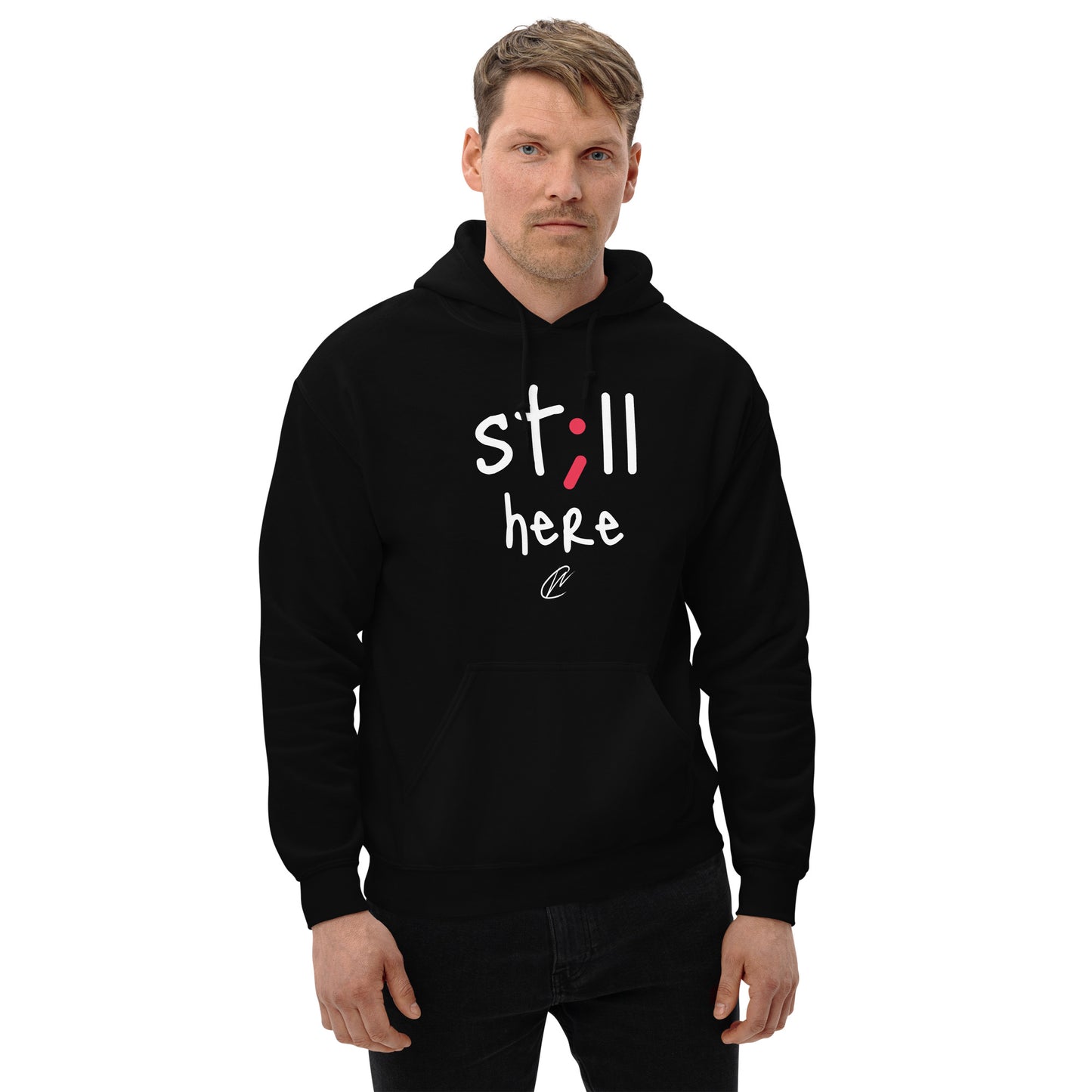 NEW Still Here - Black Hoodie