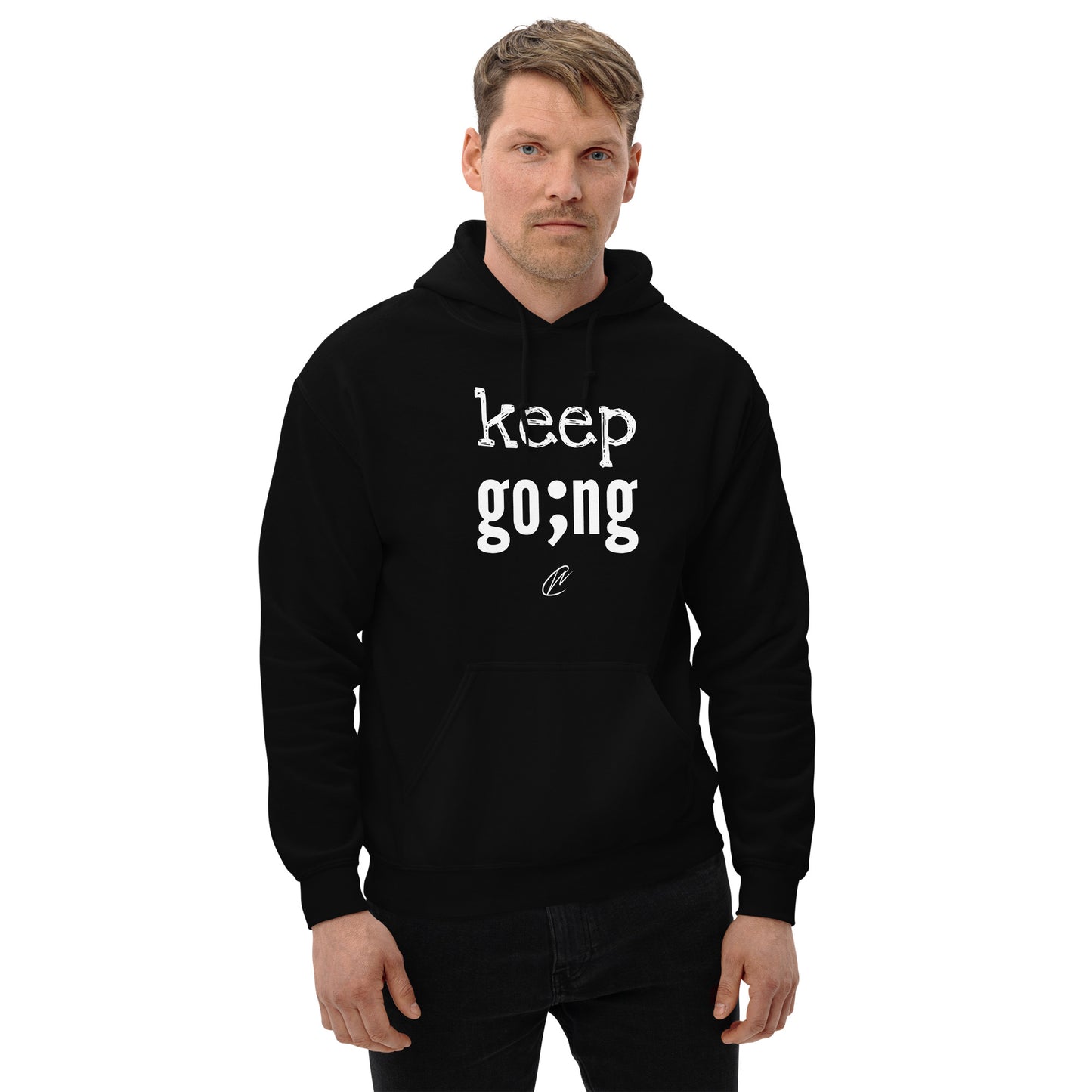 Keep Going - Black Hoodie