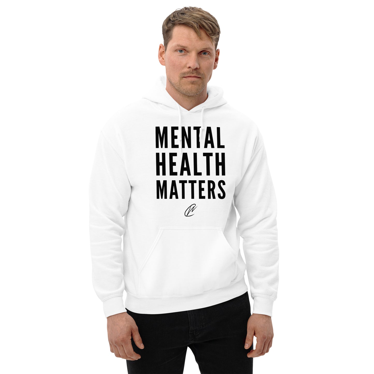 Mental Health Matters - White Hoodie