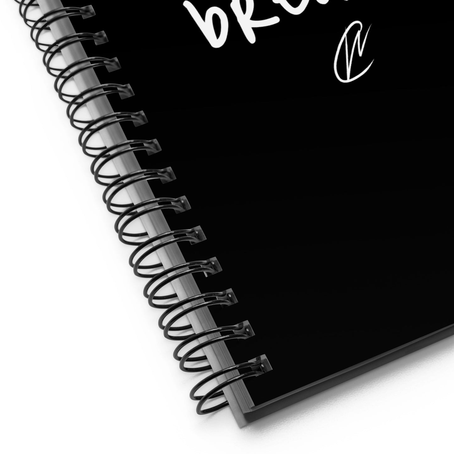 Just Breathe - Black Notebook