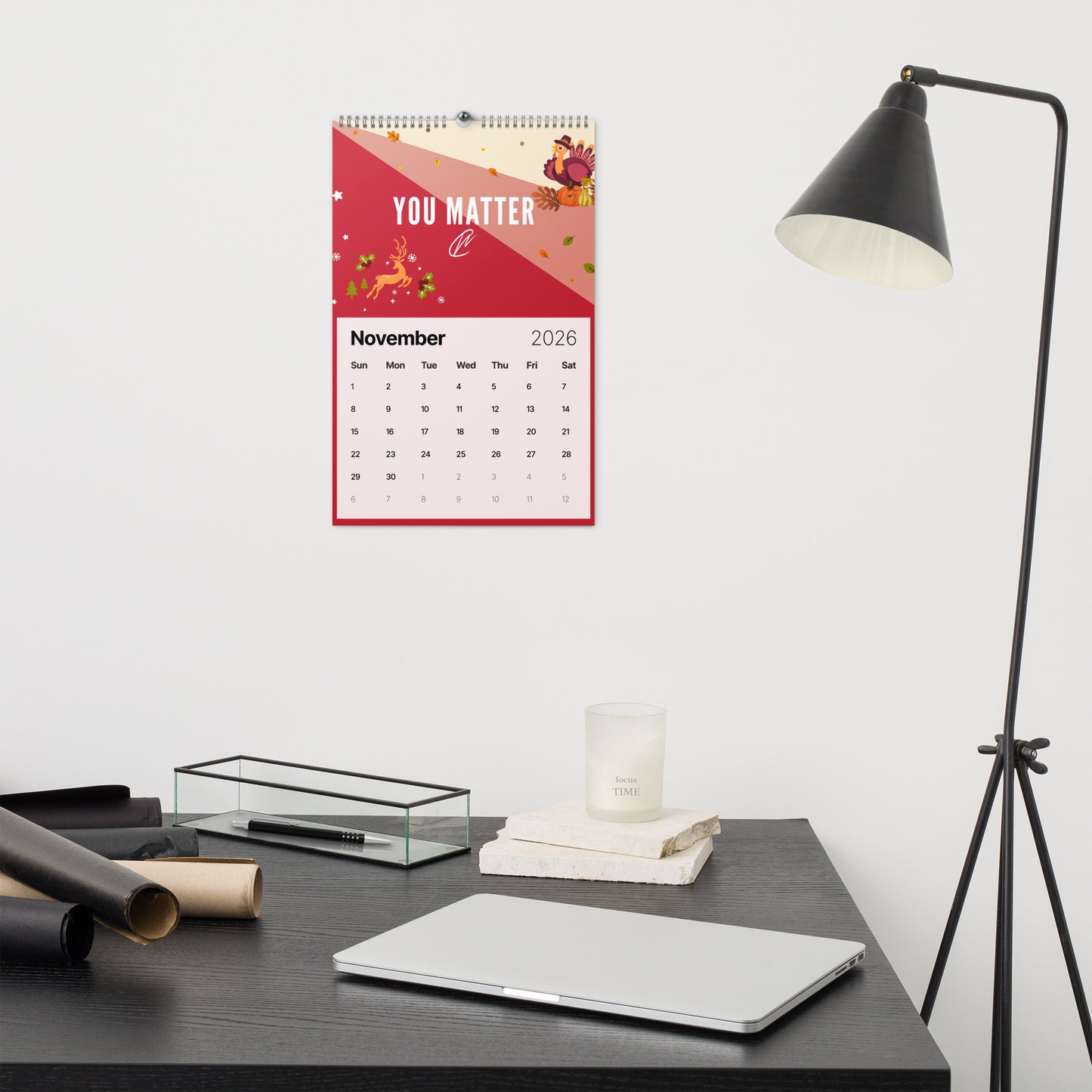 2026 Wall Calendar - Large Version