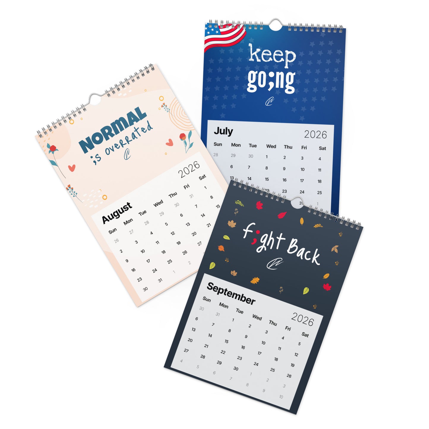 2026 Wall Calendar - Small Version