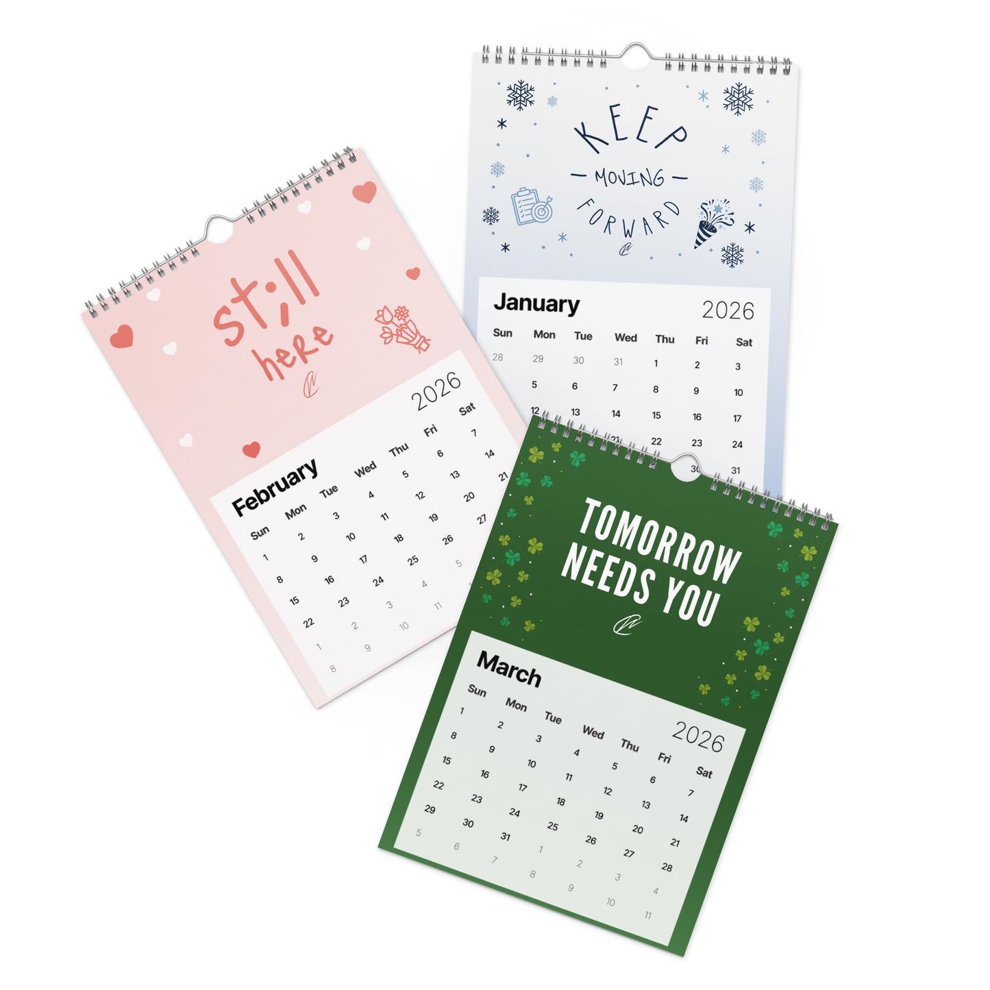 2026 Wall Calendar - Small Version