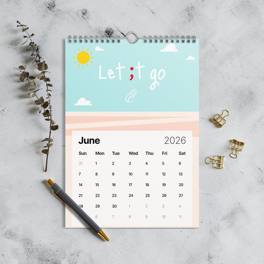 2026 Wall Calendar - Small Version