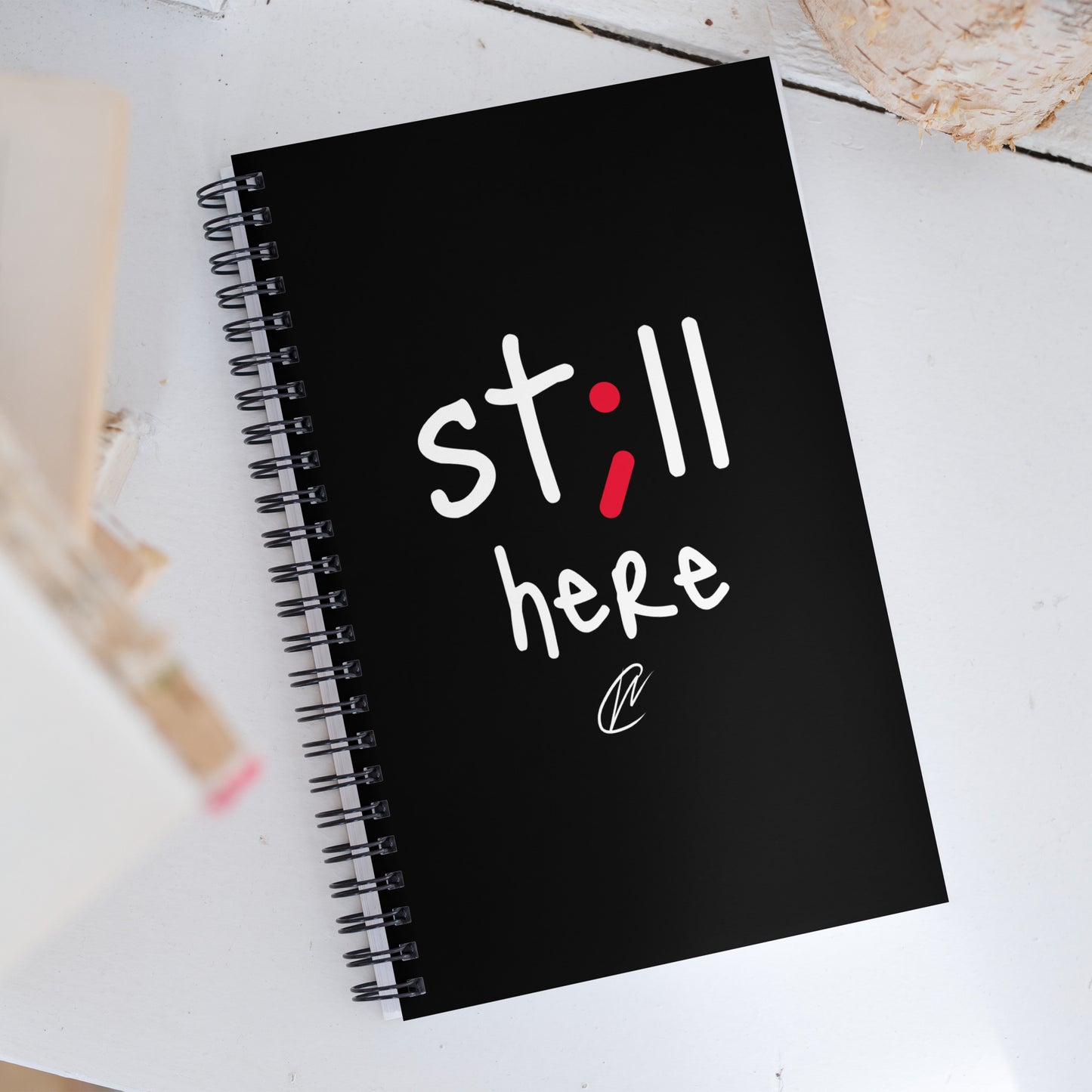 Still Here - Black Notebook