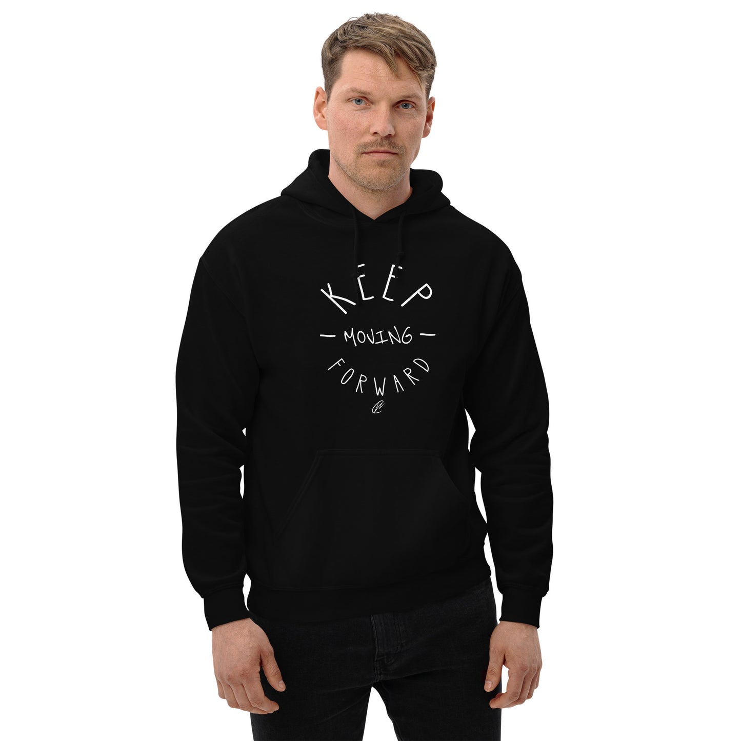 Keep Moving Forward - Black Hoodie