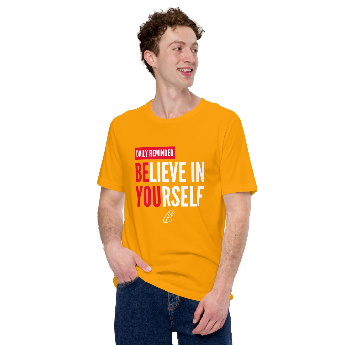 Believe In Yourself - Gold TShirt